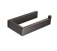 SAYAYO Toilet Roll Holder Wall Mounted SUS304 Stainless Steel Toilet Paper Holder for Bathroom Kitchen, Oil Rubbed Bronze, Square Design