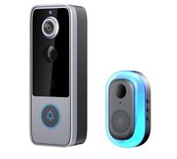SayBeam Purepeeki Camera Doorbell, Wireless Video Doorbell, Two Way Talk, HD Full Color Night Vision