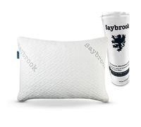 Saybrook Premium Adjustable Loft Pillow - Hypoallergenic Machine-Washable Bamboo Cover - Lion Down Alternative Filling Made with Cut Memory Foam and Microfiber Infused with Gel Beads - Standard/Queen
