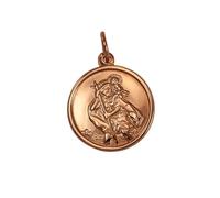 Sayers London 9ct Rose Gold St Christopher Pendant
