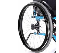SAYEYBU 1 Pair Wheelchair Hand Push Cover, Non Slip Wear Resistant Silicone Wheelchair Handrim Covers, Improve Grip And Traction Wheelchair Push Rim Covers, Wheelchair Accessories,black,20in