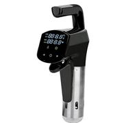 SAYEYBU 1800W Electric Sous Vide, Sous Vide Cooker with LED Digital Display, Temperature and Time Control, Stainless Steel Precision Cooker Thermal Immersion Circulator for Steaks,Black