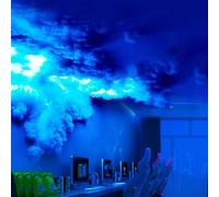 SAYEYBU 5M/10M Cloud Lights, Cotton Artificial 3D Cloud LED Light, Cloud Lightning Colorful Night Light, RGB Lamp for Bedroom Gaming Room Indoor,5m