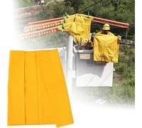 SAYEYBU Anti-electrocution Insulating Blanket, Voltage Resin Insulation Blanket for Around Substations/Distribution Room/Workshop, Anti-Slip Insulated Clip,A,(0.4KV) 1000mm*1200mm