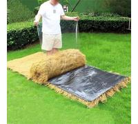 SAYEYBU Artificial Thatch Grass Roof, Bar Hut Thatch Roofing Roll, Waterproof & Fire-Resistant, Roof Mat for Patio Pool Beach Tropical Hawaiian Party Décor,A,1x17m(39.4x669.3in)