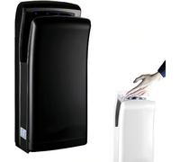 SAYEYBU Automatic Hand Dryer, Commercial Induction Electric Hand Dryer, Double-Sided Hand Dryer, Toilets Hand Dryers 5-7 Seconds to Dry, for Malls, Restaurants,Black