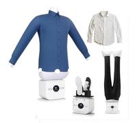 SAYEYBU Automatic Ironing Machine, Portable Automatic Ironing Machine, Professional Inflatable Shirt Iron Machines, 8 Minutes Quick Ironed Dry for Any Fabric Type Clothing & Shoes,White