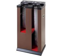 SAYEYBU Automatic Umbrella Packaging Machine, Reliable Wet Umbrella Bag Dispenser, Solid Design, Universal Size, with 200 Umbrella Bags Umbrella, Ideal for Retail and Events,brown