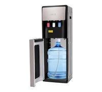 SAYEYBU Bottom Loading Water Cooler Dispenser for 5.28 Gallon Bottles, Hot & Cold Standing Water Dispenser, 2 Temperatures with Hot & Cold Spouts,A