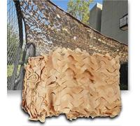 SAYEYBU Camouflage Net Rolls, Woodland Camo Netting, Military Hunting Camouflage Net, Silent Rip Stop Fabric, Blind for Hunting Decoration, Sun Shade, Party, Camping, Outdoor,Yellow,2x4m
