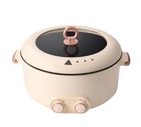 SAYEYBU Chinese Style Hot Pot, Multifunctional Household 5/6 Liter Integrated Hot Pot, Integrated Rice Cooker, Large Capacity for Family Dining and Gatherings 2-6 People,5L