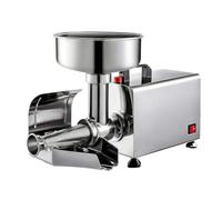 SAYEYBU Commercial Electric Tomato Press, 450W Electric Tomato Strainer, 90-160kg/H Stainless Steel Food Press, Automatic Jam Strainer, 220V, Food Strainer for Jam & Sauce,With shell