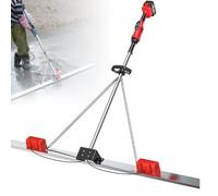 SAYEYBU Concrete Screed Vibration Machine, Concrete Screed Vibration Kit Concrete Finishing Tool, Electric Cordless Screed Finishing Vibrating Machine, 9 Speed Setting,1 Batteries,1.5M