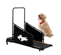 SAYEYBU Dog Treadmill Small Dogs, Dog Treadmill for Medium Dogs, Pet Treadmill for Dogs Up To 85 Kg, Dog Treadmill Indoor Dog Running Machine, Small Dog Treadmill for Dog Fitness,Black