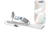 SAYEYBU Electric Leg Knee Rehabilitation Trainer Machine, 0-140° Adjustable Bending/Straightening for Post Fracture Recovery, Home Exerciser with Angle/Time Settings, Stiffness Relief,White
