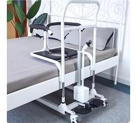 SAYEYBU Electric Patient Lift Wheelchair, Patient Lift for Home,Transport Wheelchair for Elderly, Multifunctional Elderly Disabled Full Body Patient Transfer Lifter,Black