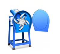 SAYEYBU Feed Pellet Machine, Electric Cattle and Sheep Small Grass Cutters, Stainless Steel 8-Knife Design, 250-400 KG/H Production Capacity,Blue