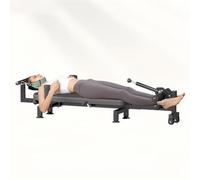 SAYEYBU Fitness Full Body Traction Bed, Massage Cervical Traction Table & Lumbar Traction Bed, Stretch Decompression Machine for Tension Relief, Lumbar Stretching,A