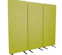 SAYEYBU Freestanding Acoustic Room Divider 3 Panels Soundproof Polyester Foldable Privacy Screen Portable Partition for Room Separation Acoustic Divider,05,160 * 1panel