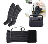 SAYEYBU Full-Body Lymphatic Drainage Device, 6-Chamber Pressotherapy Compression Boots, Complementary to Lymphatic Drainage, Pressotherapy Leg Massage for Circulation,Machine+Two Legs+Waist