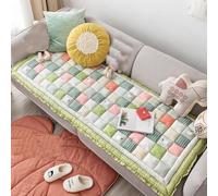 SAYEYBU Funny Fuzzy Couch Cover, Garden Chic Cotton Protective Couch Cover Gardenchic Cotton Protective Couch Cover,C,70 * 180CM
