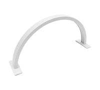 SAYEYBU Half Moon Light for Nail Desk 29 Inches, 3 Color Temperature Adjustable and Dimmable for Beauty Salon Eyelash Desk Lamp, Manicure Nail Art Fill Light,white