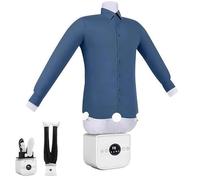 SAYEYBU Hands Free Automatic Ironing Machine, Portable Ironing Machine Steam, 8 Minutes Quick Ironed Dry, Gentle Airflow Technology for Shirts/Shoes/Pants,White