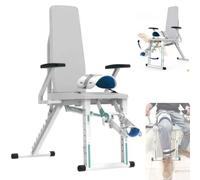 SAYEYBU Knee Rehabilitation Trainer, Lower Limb CPM Machine with Remote Control, Adjustable Flexion/Extension Angle, Lower Extremity Bending and Straightening Training Chair for Leg Function Recovery