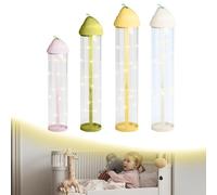 SAYEYBU Large Stuffed Animal Storage Tube, Dustproof Clear Organizer Zoo Storage with Zipper, Cylindrical Kids Plushies Toy Display Bucket, Doll Display Toys Box,Green,142 * 25.5cm