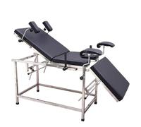 SAYEYBU Medical Exam Table, Gynecological Examination Bed, Medical treatment Maternity Bed Gynecological Washing Examination Bed Female Health Treatment,A,Seat Non Adjustable