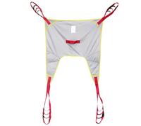 SAYEYBU Patient Hoist Lift Sling, Heavy Transfer Full Body Lifting Sling, Reusable Transfer Belt Sling, Mesh Open Sling, for Hospitals, Homes and Nursing Homes,Grey,M