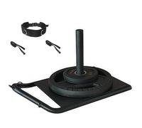 SAYEYBU Portable Weight Sled for Training, Easy Obstacle Clearance, Sled Workout Equipment for Fitness Strength Training and Speed Improvement for Outdoor & Indoor Workouts,sled + waist belt
