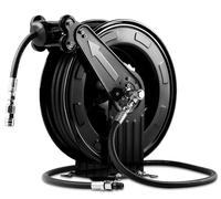 SAYEYBU Pressure Washer Hose Reel, Retractable Pressure Washer Reel, Auto Rewind Heavy Duty Steel Professional Power Wash Hose Reel,20cm