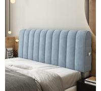 SAYEYBU Queen King Bed Head Cover, Soft Diamond Velvet Cotton Quilted Bed Headboard Slipcover Single Double Wooden Leather Fabric Bed Backrest Protector Headboards Cover Bedroom Decoration,B,1.5M