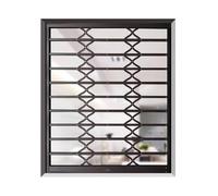 SAYEYBU Retractable Window Safety Guards, with Anti-Theft Lock Heavy Duty Window Bar, Self-Installation Push-Pull Window Guard Gate for Bedroom Office,A,63x47.2in