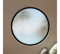 SAYEYBU Round Rotating Glass Windows - 360° Rotatable Ventilation Windows Aluminum Alloy Replacement Rotation Windows Rotating Porthole Window With Tempered Glass,A3,50cm