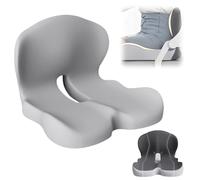 SAYEYBU Seat Cushion - Memory Foam Cushion for Office Chair, Car Seat, Airplane, Bleacher - Sciatica & Hip & Coccyx Pain Relief Desk Chair Cushion for Long Sitting Office Workers, Car Drivers,A