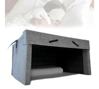 SAYEYBU Sleeping Soundproof Cabin, Foldable Noise Reduction Tents, 40mm Thick Sound Insulation Cotton, Portable Privacy Space, for Create a Safe Sleeping Environment,with speaker