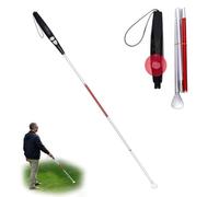 SAYEYBU Smart Foldable Cane, Reflective Aluminum Alloy Walking Stick, Multi-Functional Electronic Crutches with Obstacle Detection, Electronic Alarm, and Voice Guidance, Visually Impaired