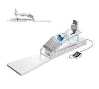 SAYEYBU Smart Knee Rehabilitation Machine, Electric Lower Limb Traction Exerciser with 0-140° Flexion/Extension, Remote Control & 3 Speed Settings, Post Surgery Recovery for Knee/Ankle/Hip,White