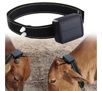 SAYEYBU Solar Powered 4G Livestock GPS Tracker - Ideal for Remote & Rural Areas, No Phone or Signal Needed, Real-Time Tracking for Daily Walks, Hiking, Farms, and Large Open Spaces