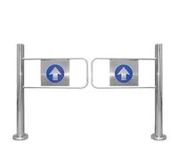 SAYEYBU Spring-Loaded Safety Swing Gate, 100-200Cm Passage/Hallway/Entrance, Automatic Closing 1-Way Door for Library Store Shopping Malls Import Export,190x97cm