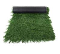 SAYEYBU Synthetic Thatch Roof Mat, Waterproof Fake Hay, Fireproof Grass Roll for Tropical Beach Hut, Fence Decor, DIY Patio, Commercial Art Projects,Green,6m/236in