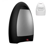 SAYEYBU Touchless Stationary Vacuum, 3.6L Automatic Dustpan with Filter, Dual High Efficiency Filtration, Corded, Automatic Sensors, for Sweeping Salon Pet Hair Food Dirt,Black