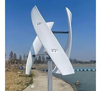 SAYEYBU Vertical Axis Wind Turbine Generator, Magnetic Levitation Upright Design, Vertical Wind Power Turbine Generator Kit, Ideal for Home & Ship, 12V/24V Wind Generator,300W,24V