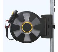 SAYEYBU Wall Mounted Flywheel Trainer with Wheel Design, Gym All in One Training Station with Comfortable Non-Slip Grip, Easy Install, for Gym, Home, Office,Black