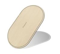 SAYHAHA Large Moses Basket Wood Bottom 27.56 x 15.75 inches,Oval Natural Wood Base Shaper for DIY Crochet or Knitting Weaving Crafts Home Decoration (1PC)