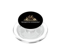 Saying Disregard The Constabulary Funny Sarcastic PopSockets PopGrip for MagSafe
