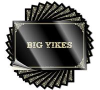 Saying Friends Custom Stickers, Bumper Waterproof Big Yikes for Hydro Flask | Winter Vinyl Decals for Winter Holiday Gift(8X12CM)