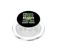 Saying Not Old Just Need Some 40 And Little Duct Tape PopSockets PopGrip for MagSafe